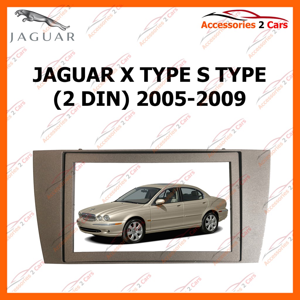 JAGUAR X TYPE S TYPE (2 DIN) 2005-2009 รหัส NV-JG-002