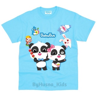 เสื้อผ้าเด็ก เสื้อยืดพรีเมี่ยม พิมพ์ลาย BABYBUS BUS สําหรับเด็กวัยหัดเดิน