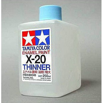Tamiya X-20 enamel thinner ขนาด 250ml (80040)