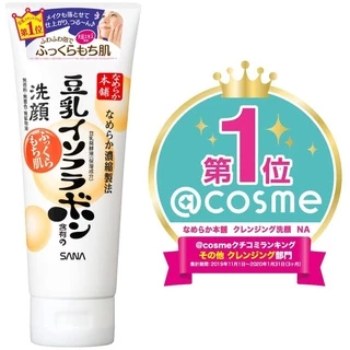 โฟมเต้าหู้ น้ำนมถั่วเหลือง SANA Nameraka Honpo Cleansing Foam จากญี่ปุ่น