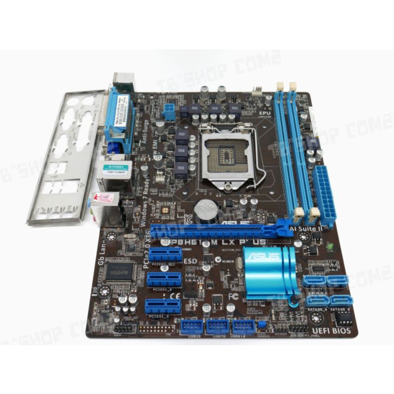 เมนบอร์ด ASUS🛡P8H61-M LX PLUS  LGA 1155