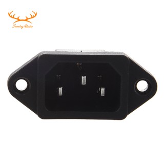 แผงวงจรซ็อกเก็ตเชื่อมต่อ Iec 320 C 14 Male Plug 3 Pins Pcb