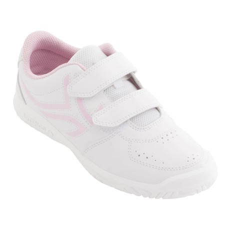 รองเท้าเทนนิสเด็ก Grip Ts100 8351658 รองเท้า TENNIS สําหรับเด็ก ARTENGO PINK TENNIS SHOES