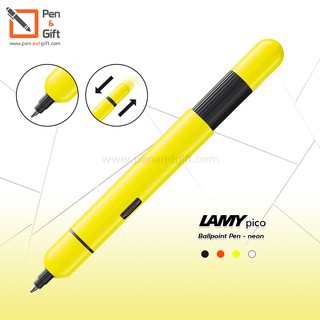 LAMY Pico Ballpoint Pen Neon Yellow Special Edition 2018 - ปากกาลูกลื่น ลามี่ พิโค่ สีเหลืองนีออน สเปเชียล อิดิชั่น 2018