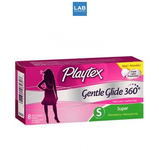 Playtex Gentle Glide 360 - ผ้าอนามัยแบบสอด รุ่น Super บรรจุ 8 ชิ้น