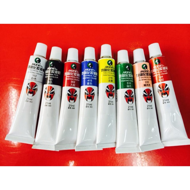 สีงิ้ว ลิปงิ้ว สีทาหน้า สีบอดี้เพ้นท์ รองพื้นงิ้ว ฮัลโลวีน ปีใหม่ halloween แต่งหน้าผี