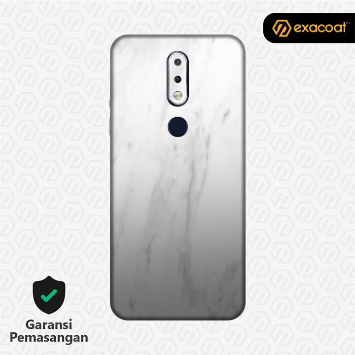 [EXACOAT] Nokia 6.1 Plus 3M Skins Marble White