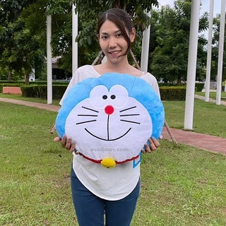 หมอนหน้า Doraemon (ขนาด 20 นิ้ว) ลิขสิทธิ์แท้ / หมอน โดเรม่อน เดอะมูฟวี่ หมอนตุ๊กตา โดเรม่อน Doraemon หมอนใช้ในรถ
