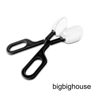 [Biho] Portable Transparent Insect Catcher Scissor Indoor Outdoor Kids Fish Tank Bug Scooper Clamp Tong Tweezer Biology