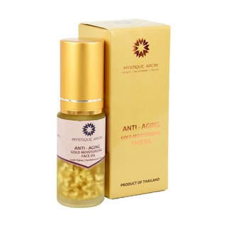 Mystique Arom น้ำมันบำรุงผิวหน้าลดริ้วรอย สูตรผสมทองคำแท้ (30ml)