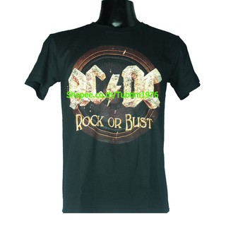 HOT SALINGเสื้อยืดผ้าฝ้ายเสื้อวง Ac/Dc เสื้อวงดังๆ วินเทจ เสื้อวินเทจ acdc เอซี/ดีซี ADC1446 S-5XL