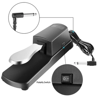 แป้นเหยียบเปียโน Sustain Pedal Damper แพดเดิ้ล ที่เหยียบ คันเหยียบพิมพ์ สำหรับคีย์บอร์ด ออร์แกนอิเล็กทรอนิกส์ เปียโน