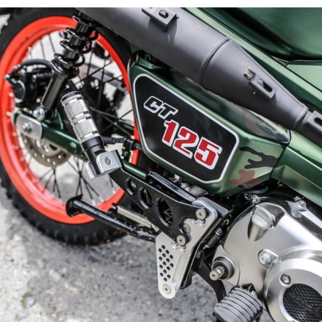พักเท้าหลัง CT125 Udom Karnchang