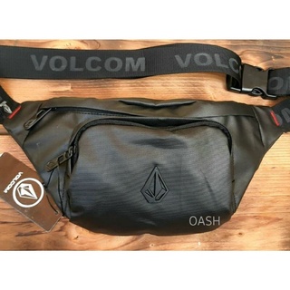 Volcom WAISTBAG กระเป๋าสะพายข้าง VOLCOM กระเป๋า VOLCOM กันน้ํา โลโก้เหล็ก