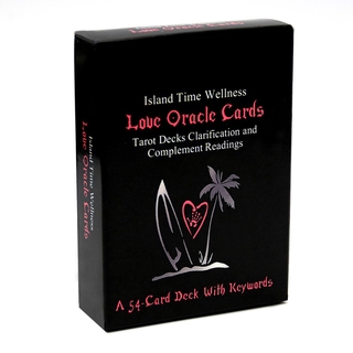 การ์ดสําหรับอ่านหนังสือ Island Time Wellness Love Oracle