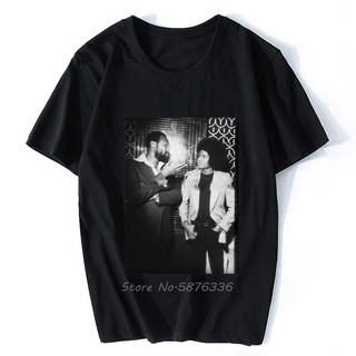 [S-5XL] เสื้อยืดผ้าฝ้าย พิมพ์ลาย Michael Jackson With Marvin Gaye สไตล์วินเทจ ฮาราจูกุ สตรีท คลาสสิก สําหรับผู้ชาย