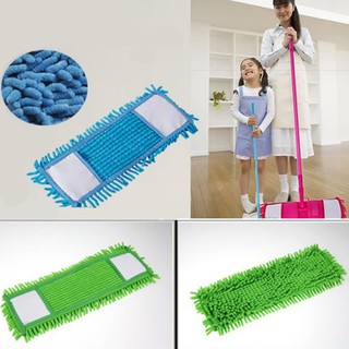 ไม้ทำความสะอาดพื้น Chenille Flat Mop