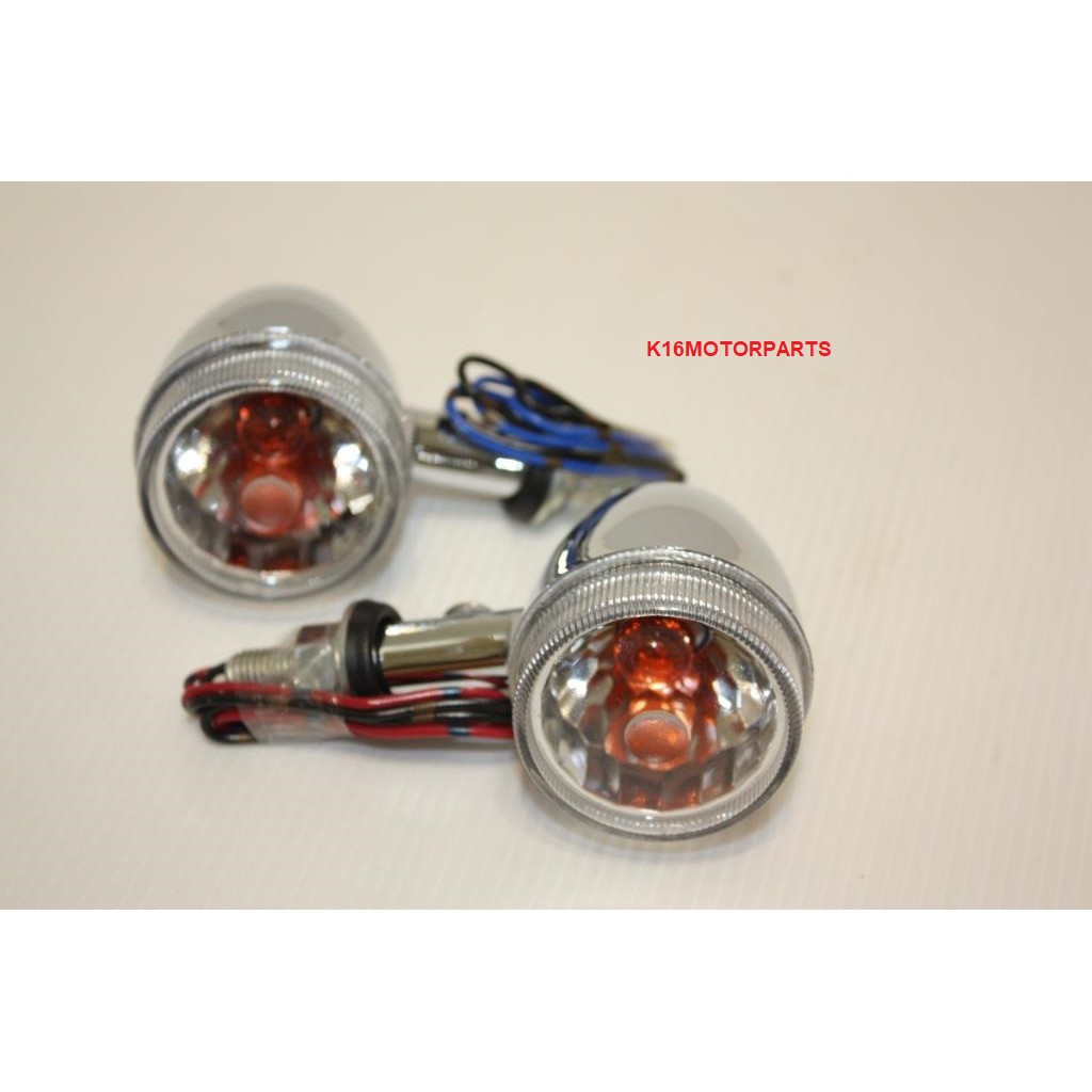 ไฟเลี้ยว หน้า-หลัง แต่งทั่วไป ดวงใหญ่ สีใส สินค้าขายเป็นคู่ # 4629-999-LRZSD # ยี่ห้อ HMA