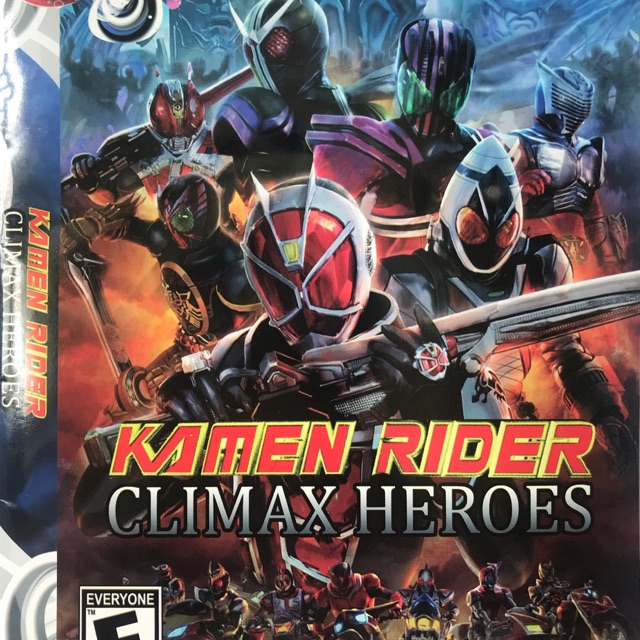 แผ่นเกมส์ PS2 Kamen Rider Climax Heroes