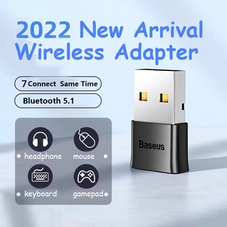 Baseus Wireless Bluetooth-compatible 5.0 USB Adapter Receiver  Stereo Audio Receiver For Sony PS5 PS4 For PC Laptop C