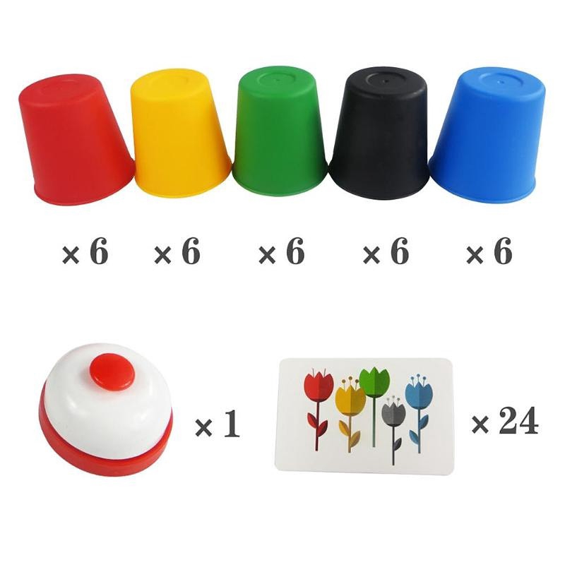 Quick Cups เกมเรียงแก้วสี ตามการ์ดสำหรับเด็ก