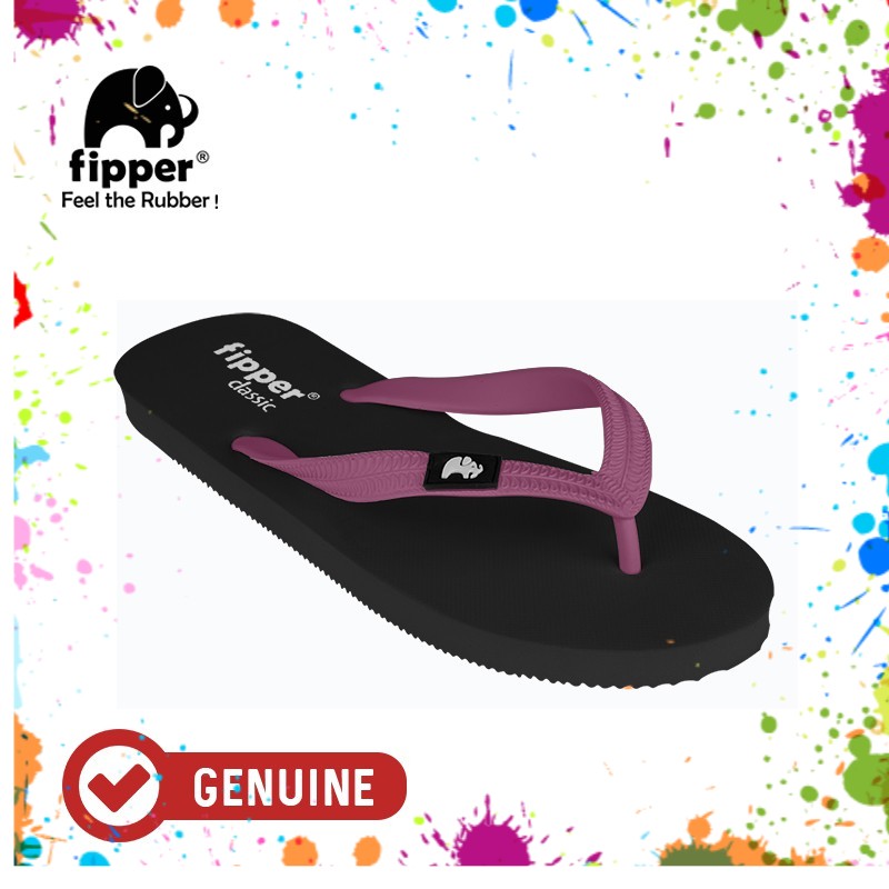 Fipper Classic Black / Maroon