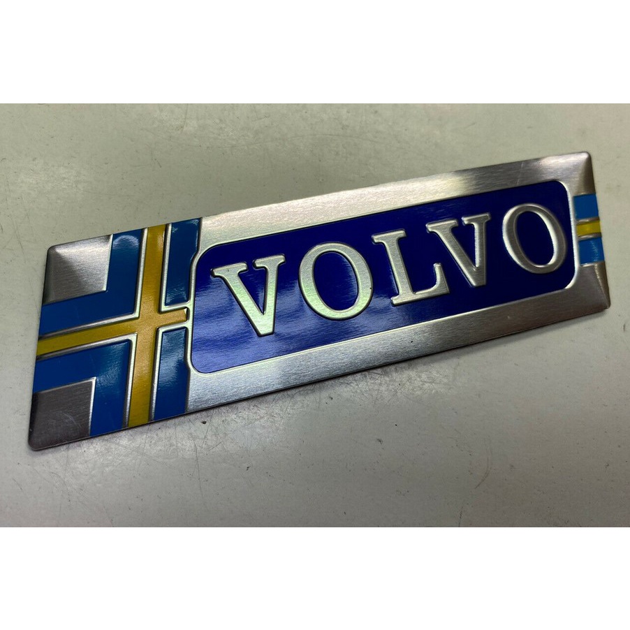 เพจโลโก้อลูบาง วอลโว่ แต่งคอนโซลภายในหรือภายนอกก็ได้ ขนาด 9 * 2 cm Volvo Sweden R Design 3D Badge Me