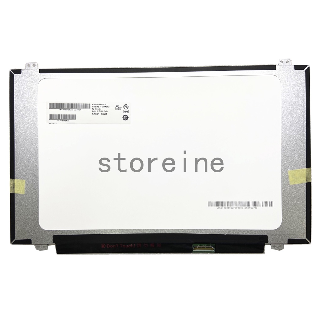 B140HAN04.2 fit M140NWF5 R3 NV140FHM-N62 V8.0 B140HAN03.8 B140HAN03.0 B140HAN04.0 FHD IPS 1920x1080