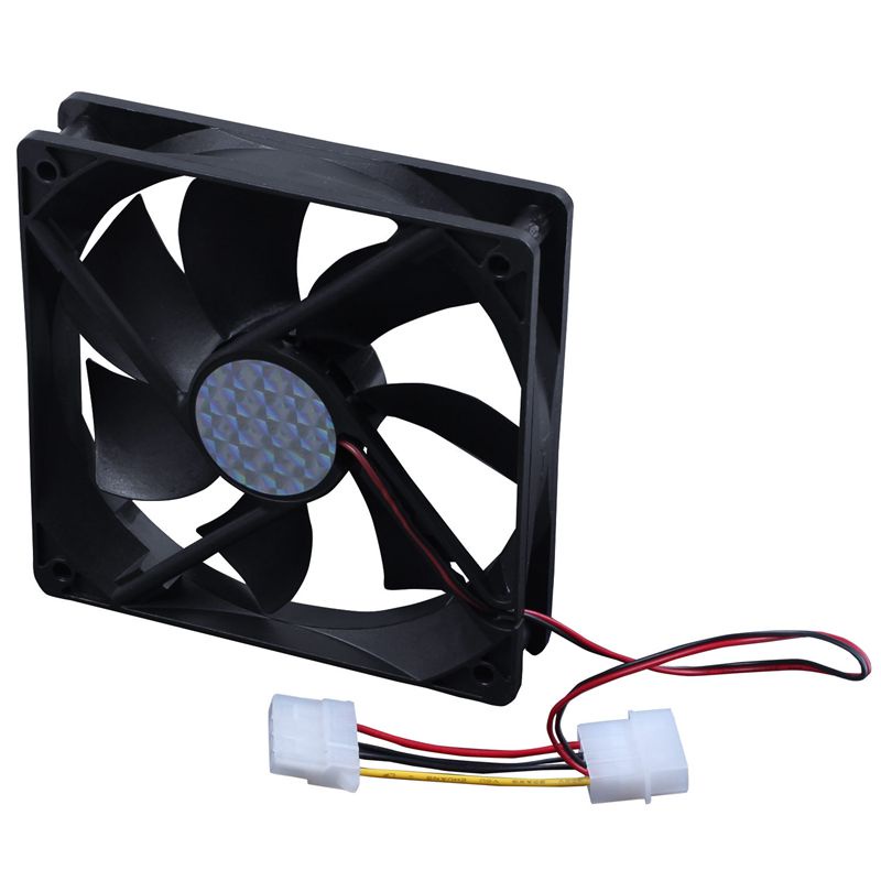 DC 5/12/24V 2wires DC PC Computer Case Cooling Fan 0.15-0.20A