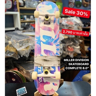 MILLER DIVISION SKATEBOARD COMPLETE 8.0”