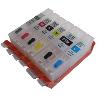 ตลับใส canon MG7570 IP8770 MG7170 MG6370 ตลับเบอร์ 750/751 PGI-750 CLI-751 แบบ 6 ตลับ