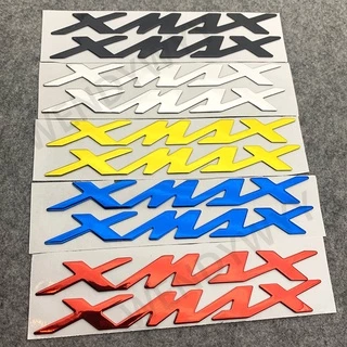 สติกเกอร์ตราสัญลักษณ์ 3D สําหรับติดตกแต่งล้อรถมอเตอร์ไซค์ YAMAHA XMAX 300 250 400 125 2 ชิ้น