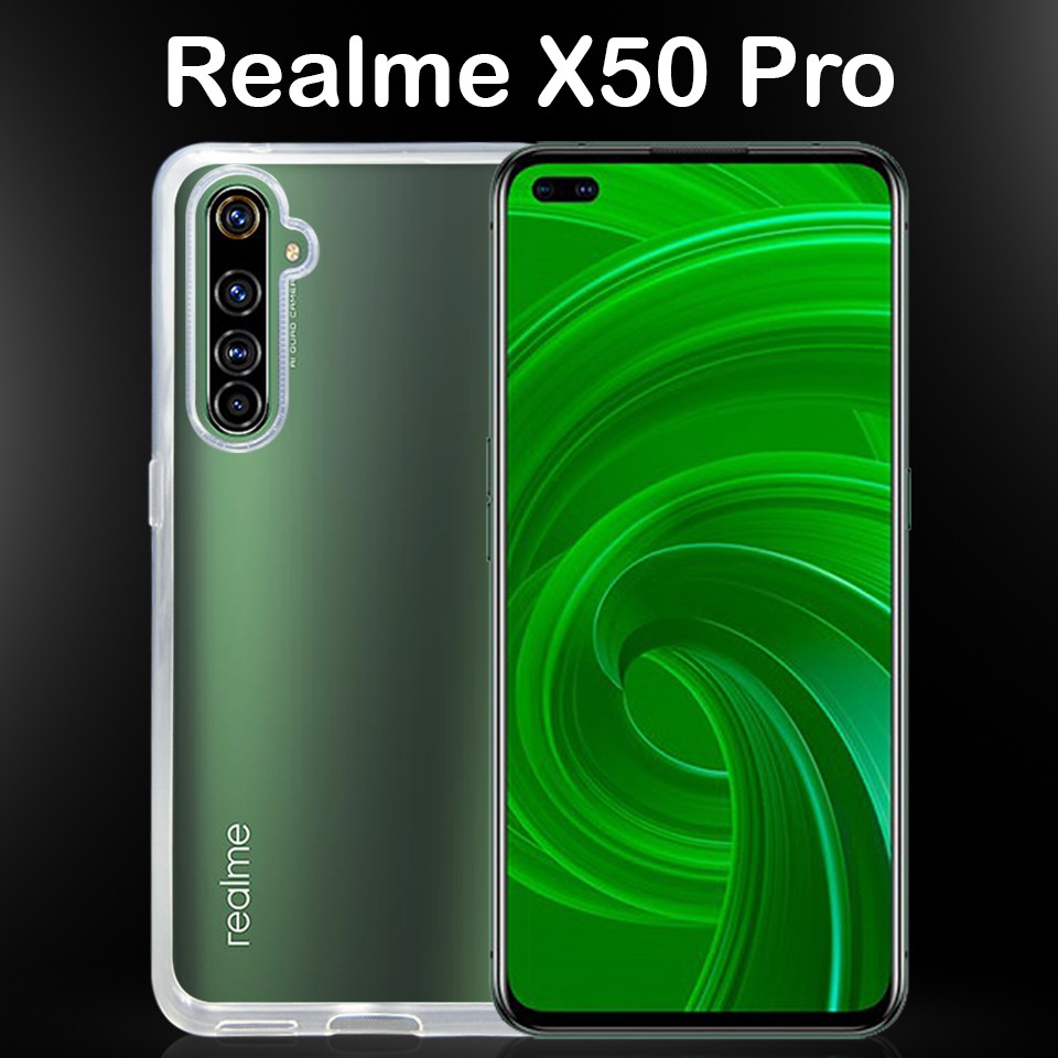 เคสใส กันกระแทก เรียวมี เอ็กซ์50โปร Tpu Soft Case For Realme X50 Pro / Realme GT / Realme X50