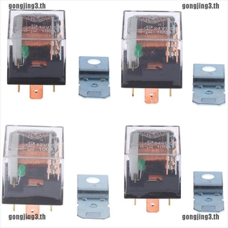 Ging รีเลย์ยานยนต์ กันน้ํา 12v 24v 100a 4pin 5pin spdt