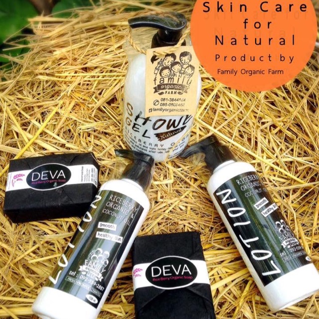 Riceberry Skin Care -Soap/Shower Gel/Body Lotion สั่งซื้อ 300 ส่งพัสดุฯฟรี!