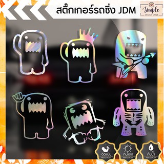 สติ๊กเกอร์ติดรถยนต์ Angry Domo Kun JDM Sticker Drift