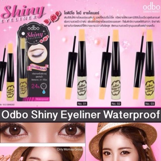 อายไลเนอร์กากเพรช ODBO SHINY EYES Waterproof 24h.