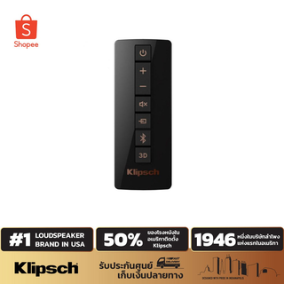 KLIPSCH R-20B  REMOTE CONTROL รีโมทคอนโทรลลำโพงซาวด์บาร์