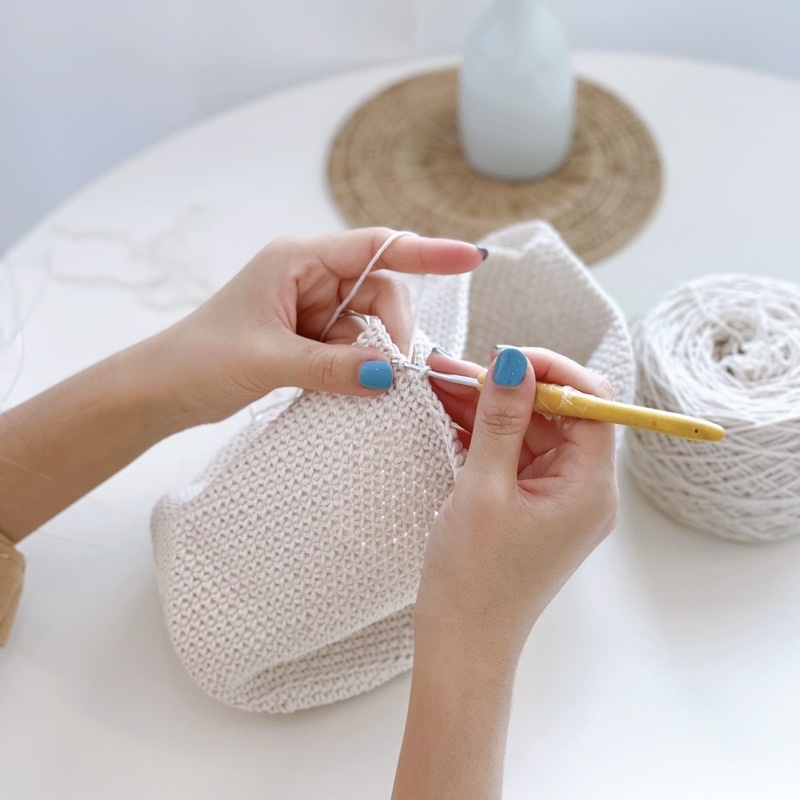 BASPV122ลดเพิ่ม💥🔥เกรดส่งออก🇹🇭เชือกฟอก 2-2.5มิลลิเมตร ขนาด200กรัม สีครีม สีขาว เชือกฝ้าย100% มีเบอร์12 และเบอร์15 - รูปที่ 5