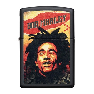 Zippo ไฟแช็กรุ่น 49154 Bob Marley รับประกันตลอดชีวิต นำเข้าและจำหน่ายโดยตัวแทนจำหน่าย