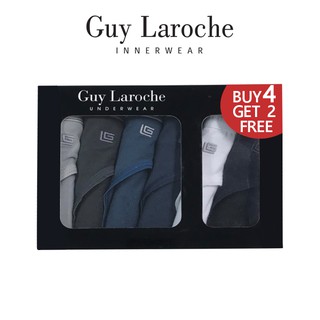 Guy Laroche กางเกงในชายกีลาโรช 6 Piece Cotton + Spandex (JUS4019R8MX)