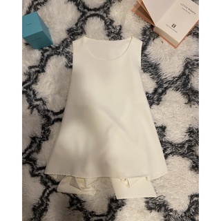 ส่งต่อ White mini dress/Top free size