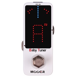 Mooer MTU1 จูนเนอร์กีตาร์ไฟฟ้า เบส ความแม่นยําสูง สําหรับเครื่องดนตรีไฟฟ้า อะคูสติก