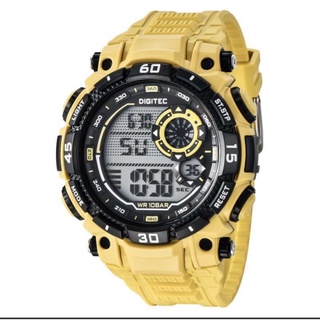 Gjb DIGITEC DG-5030T DG5030 DG 5030T นาฬิกาข้อมือดิจิทัล กันน้ํา 100%