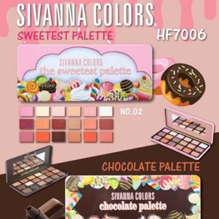 พาเลทตา Sivanna colors sweetest palette