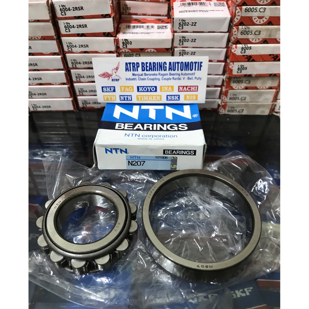 CYLINDRICAL ROLLER BEARING N207 N 207 / 6207 35X72X17 NTN JAPAN