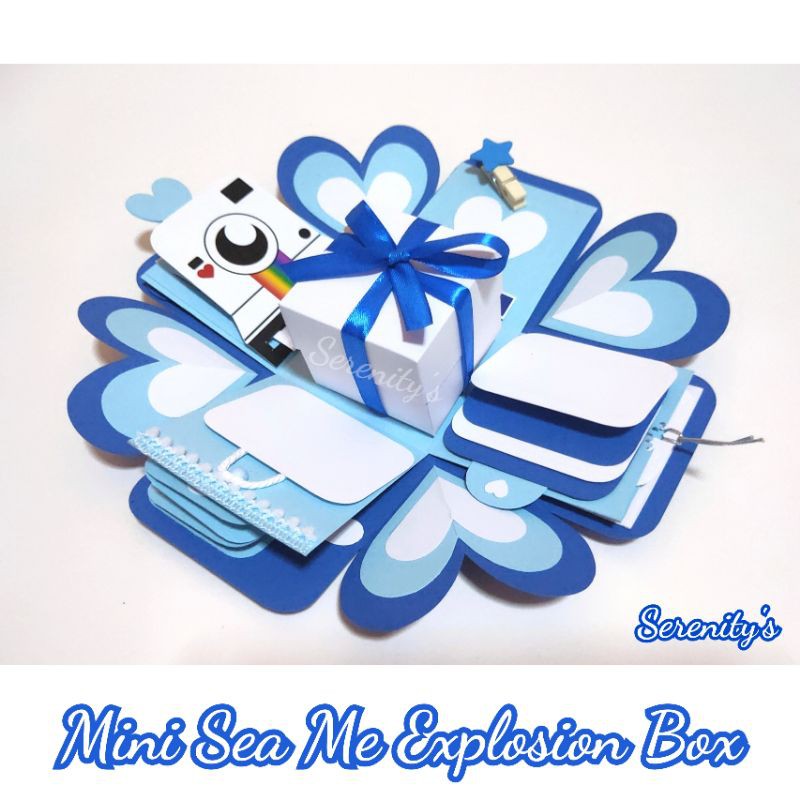 กล่องของขวัญ กล่องระเบิด มินิซีมี Mini Sea Me Explosion Box