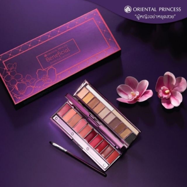 Oriental princess Beneficial Dramatic Eye & Lip Palette  อายคัลเลอร์และลิปพาเลตต์