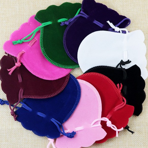 🍍🍍 PK 🍍🍍ถุงหูรูด  ถุงผ้าหูรูด ผ้ากำมะหยี่ กระเป๋าหูรูดน้ำเต้า ราคาถูก - รูปที่ 6