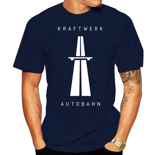 เสื้อยืดโอเวอร์ไซส์เสื้อยืดลําลอง แขนสั้น พิมพ์ลาย Autobahn Kraftwerk Techno สําหรับผู้ชาย และผู้หญิงS-3XL